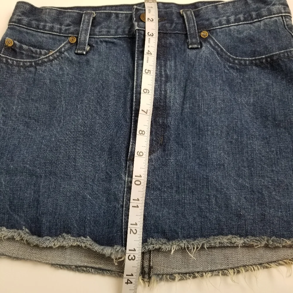 Free‎ People Denim Jean Skirt